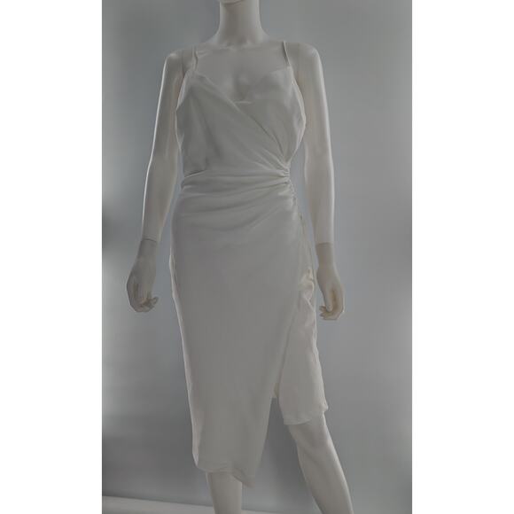 White Sleeveless Summer Dress by 4SI3NNA NEW - Picture 13 of 14